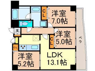 KDX泉レジデンスの物件間取画像